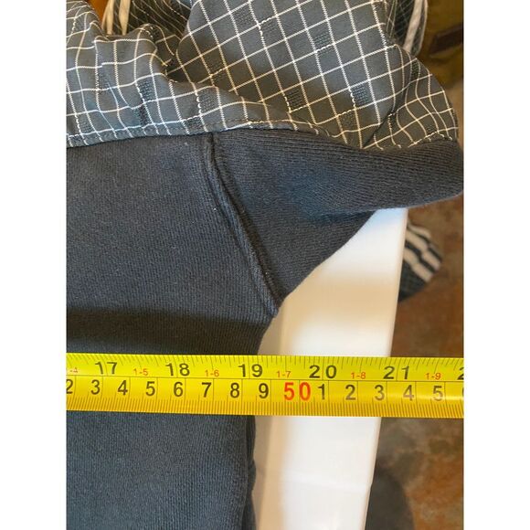 Adidas Grid Pattern Track Jacket Color Block Full Zip Athletic Sporty Streetwear - Picture 5 of 7